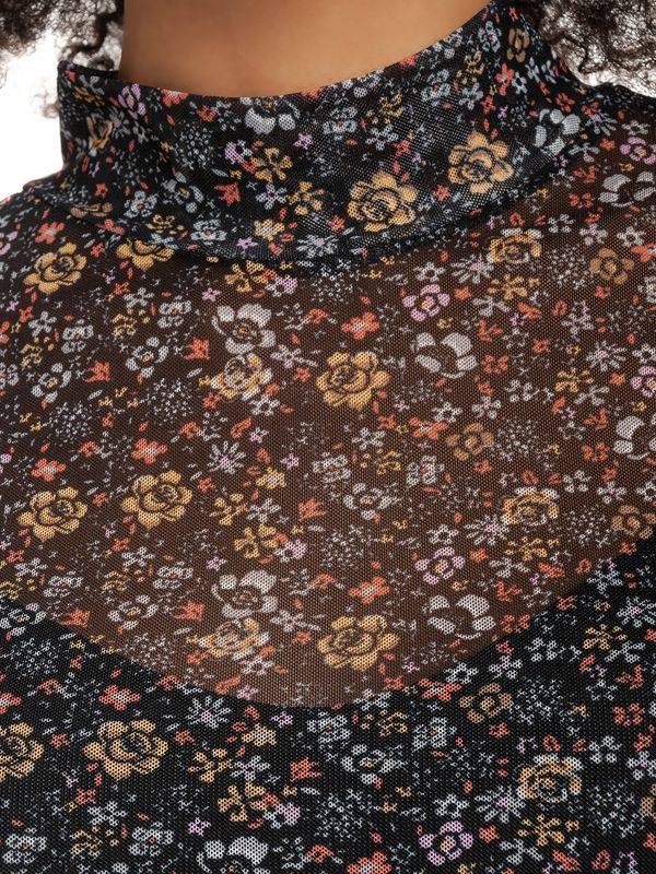 Nastrovje Potsdam Vive Maria Ending Summer Tulle Damen Langarmshirt schwarz allover Verkauf