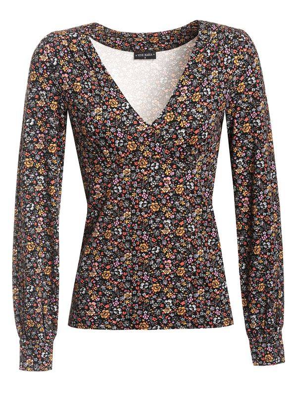 Nastrovje Potsdam Vive Maria End Of Summer Damen Langarmshirt schwarz allover Angebote