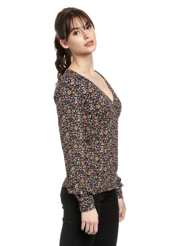 Nastrovje Potsdam Vive Maria End Of Summer Damen Langarmshirt schwarz allover Angebote