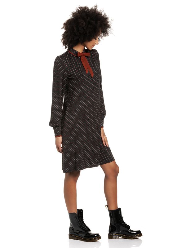 Nastrovje Potsdam Vive Maria Harvest Day Damen Blusenkleid dunkelblau allover Schlussverkauf