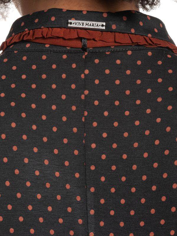 Nastrovje Potsdam Vive Maria Harvest Day Damen Blusenkleid dunkelblau allover Schlussverkauf
