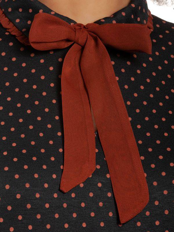 Nastrovje Potsdam Vive Maria Harvest Day Damen Blusenkleid dunkelblau allover Schlussverkauf
