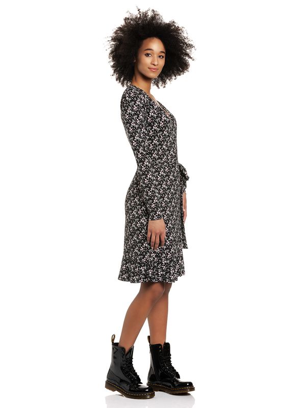 Nastrovje Potsdam Vive Maria French Girl Damen Wickelkleid schwarz allover Blitzverkäufe