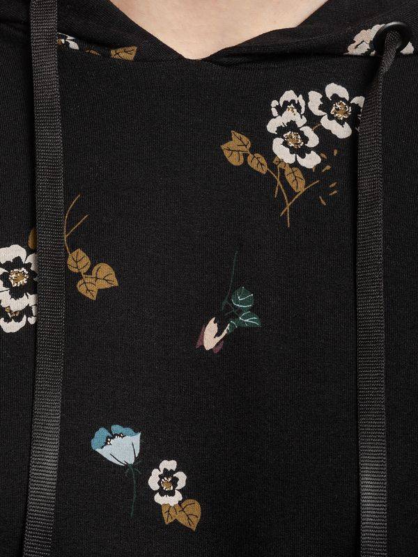 Nastrovje Potsdam Vive Maria Floral Sport Damen Kapuzenpullover schwarz allover Kostenloser Versand