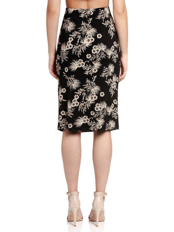 Nastrovje Potsdam Vive Maria Tropical Hawaii Damen Bleistiftrock schwarz allover Günstig kaufen