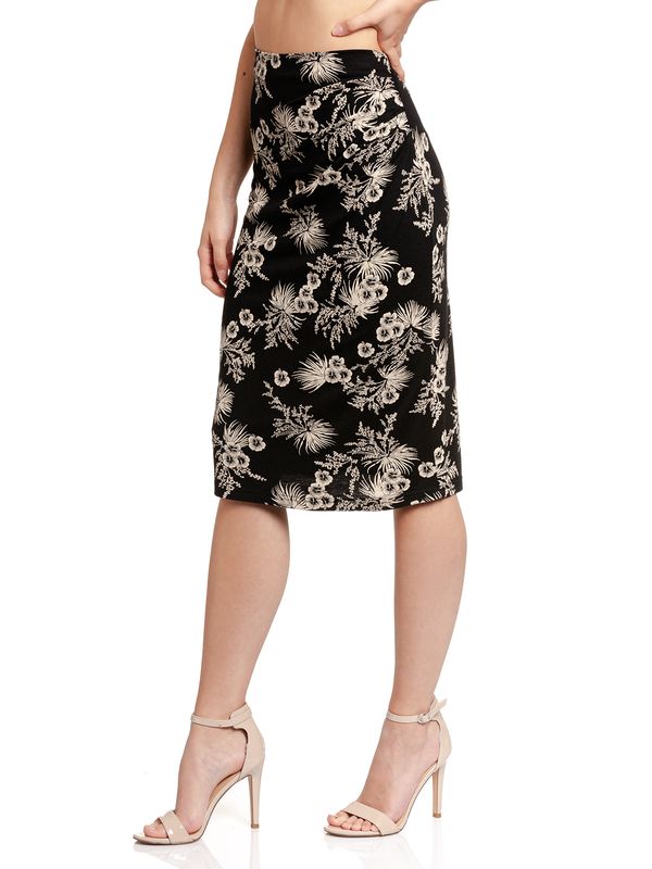 Nastrovje Potsdam Vive Maria Tropical Hawaii Damen Bleistiftrock schwarz allover Günstig kaufen