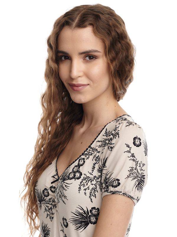 Nastrovje Potsdam Vive Maria Hawaii Beach Damen T-Shirt creme/allover Begrenztes Angebot