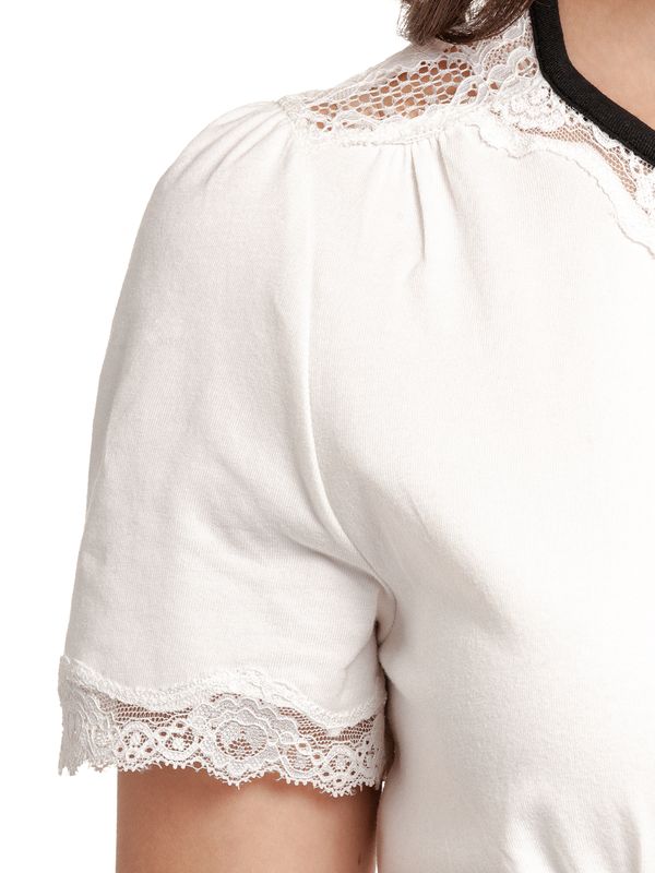 Nastrovje Potsdam Vive Maria Nostalgie Ripp Damen Pyjama creme/allover Online Shopping