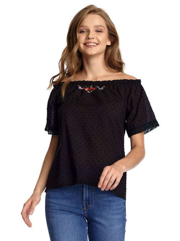Nastrovje Potsdam Vive Maria Boho Black Dream Damen Tunikashirt schwarz Cyber Monday