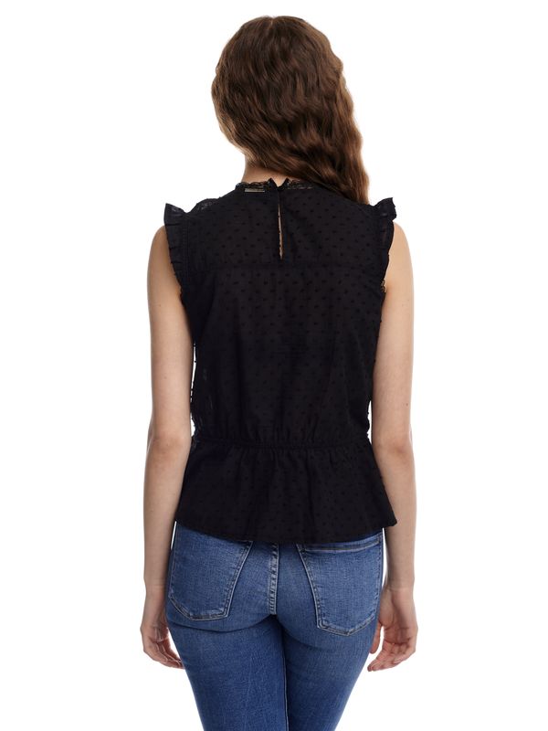 Nastrovje Potsdam Vive Maria Boho Black Lace Damen Spitzentop schwarz Weihnachtsangebot