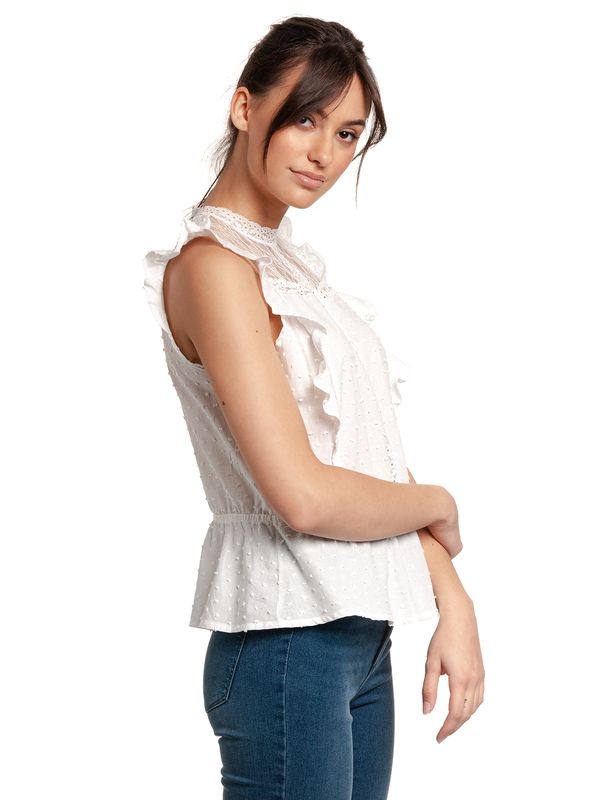 Nastrovje Potsdam Vive Maria Boho Love Damen Spitzentop offwhite Valentinstagsangebot
