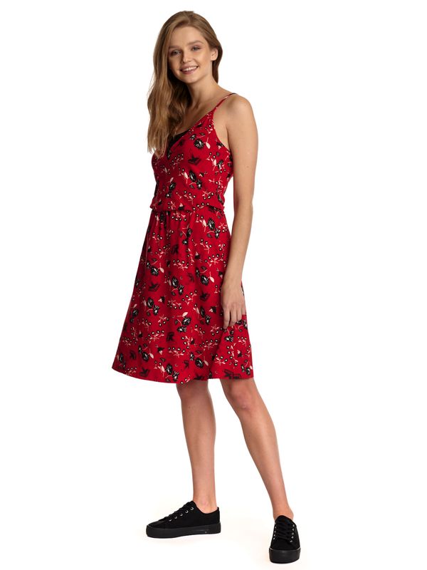 Nastrovje Potsdam Vive Maria Red Summer Damen Trägerkleid rot allover Heißer Verkauf