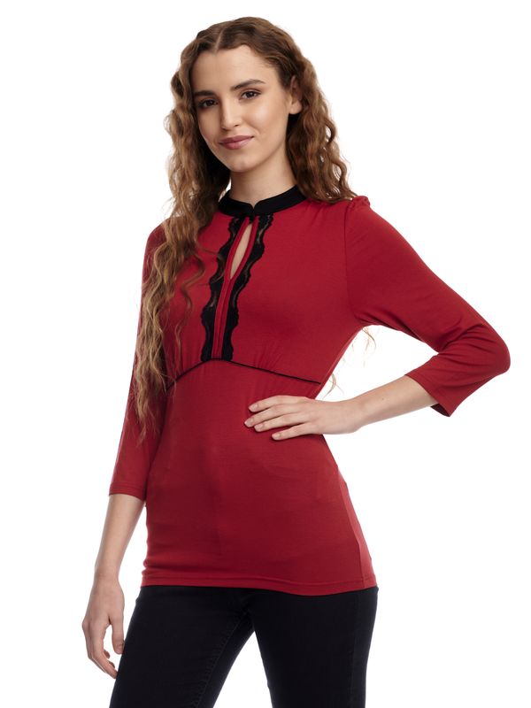 Nastrovje Potsdam Vive Maria Red Saigon Damen Stehkragenshirt rot Exklusive Angebote