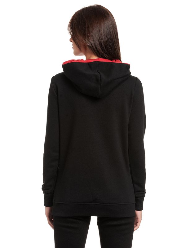 Nastrovje Potsdam Guardians of the Galaxy Music Damen Schalkragenpullover schwarz/rot Tägliche Deals