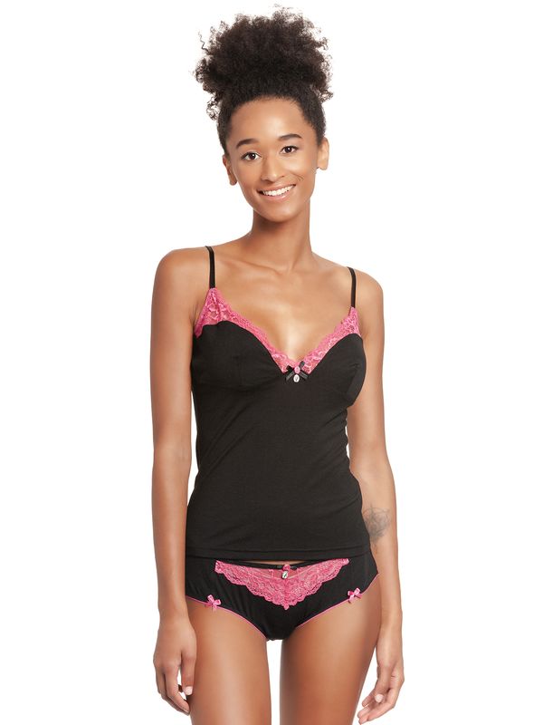 Nastrovje Potsdam Vive Maria Sugar Ladies Damen Wäscheset: Top mit Slip schwarz Wochenangebot