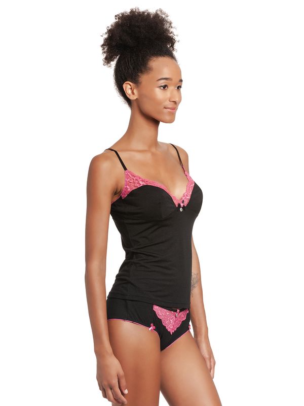 Nastrovje Potsdam Vive Maria Sugar Ladies Damen Wäscheset: Top mit Slip schwarz Wochenangebot