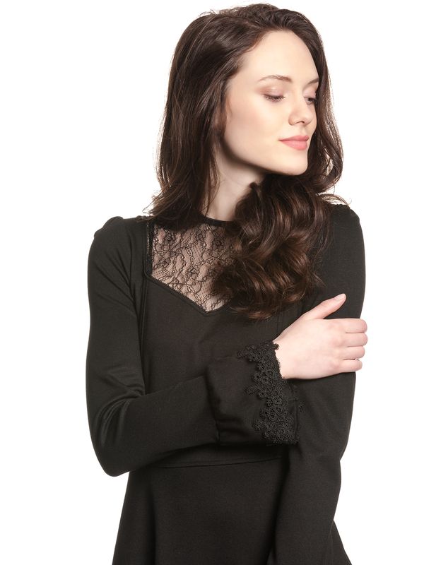 Nastrovje Potsdam Vive Maria Black Princess Damen A-Linien-Kleid schwarz Begrenzte Freigabe