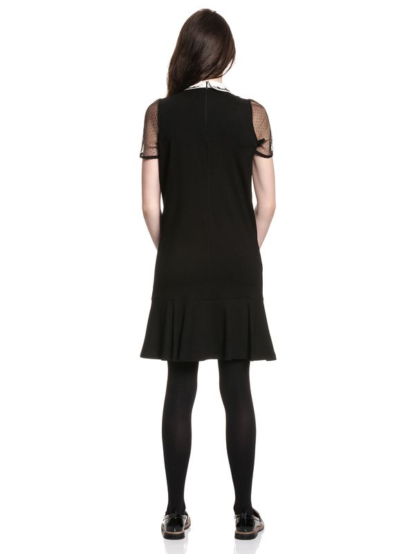 Nastrovje Potsdam Vive Maria Colette Swing Damen Volantkleid schwarz Letzte 3 Tage