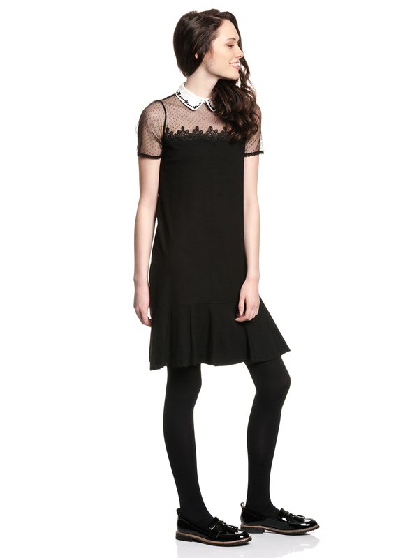 Nastrovje Potsdam Vive Maria Colette Swing Damen Volantkleid schwarz Letzte 3 Tage