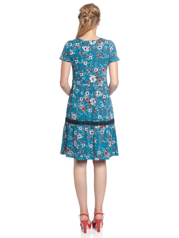 Nastrovje Potsdam Vive Maria Flower Damen Jerseykleid azur allover Bis zu 60% Rabatt