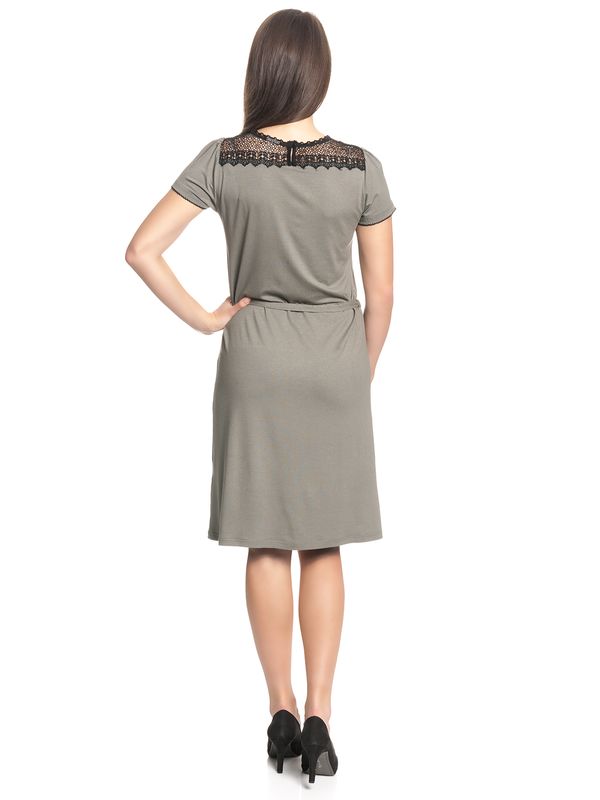 Nastrovje Potsdam Vive Maria Lovely Lace Dress Damen Kleid Grün Vierteljährliche Förderung
