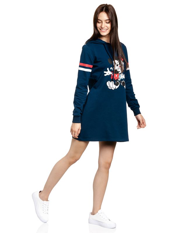 Nastrovje Potsdam Mickey & Minnie Mouse Buddies Damen Sweatkleid blau Super Rabatt