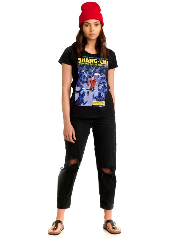 Nastrovje Potsdam Shang-Chi Comic T-Shirt Damen T-Shirt schwarz Clearance-Verkauf