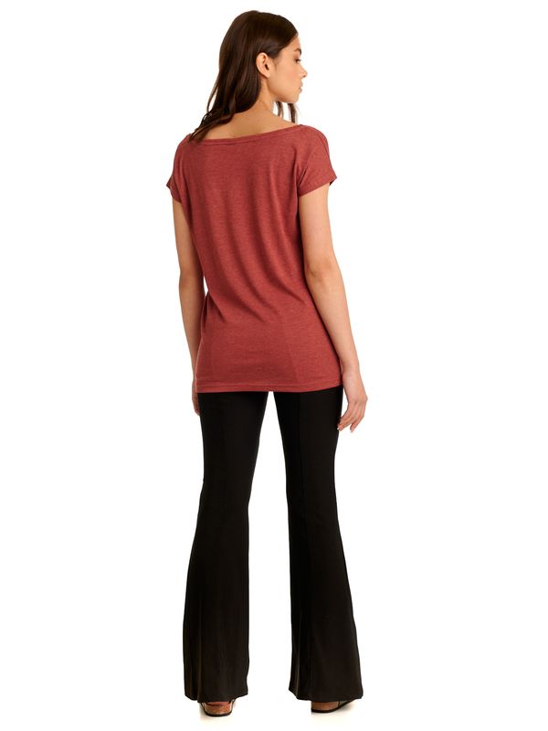 Nastrovje Potsdam Shang-Chi Shang-Chi Katy Damen Loose-Shirt rot meliert Begrenzt auf 3 Tage