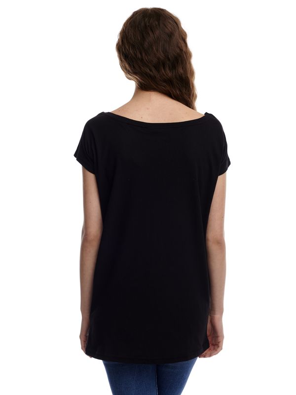 Nastrovje Potsdam Villains Fashion Above All Damen Loose-Shirt schwarz Im Verkauf
