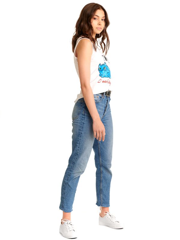 Nastrovje Potsdam Dragons, Drachenzähmen leicht gemacht Toothless Damen Tanktop weiss 50% Rabatt für begrenzte Zeit