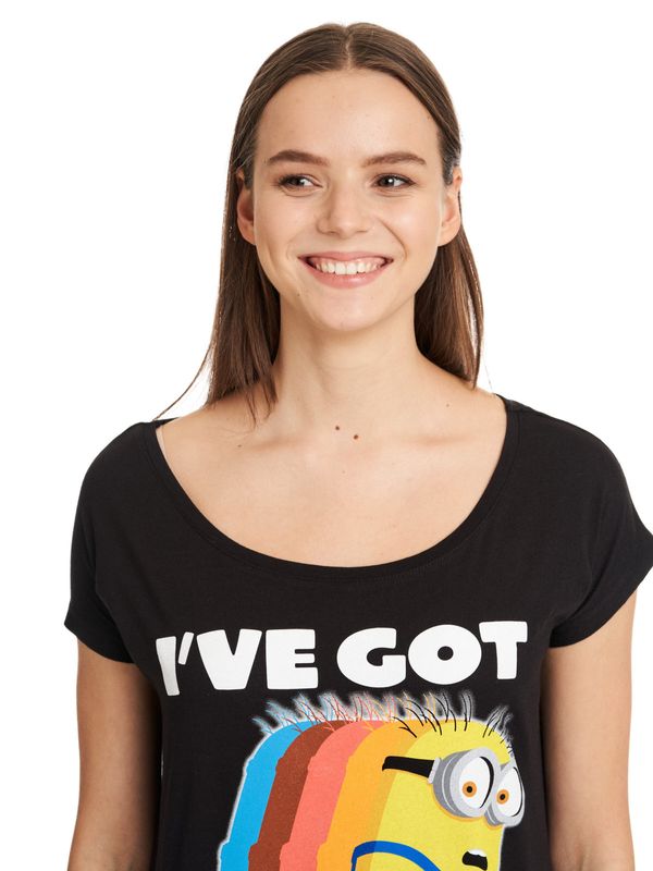 Nastrovje Potsdam Minions I&#039;ve Got This Damen Loose-Shirt schwarz Schlussverkauf