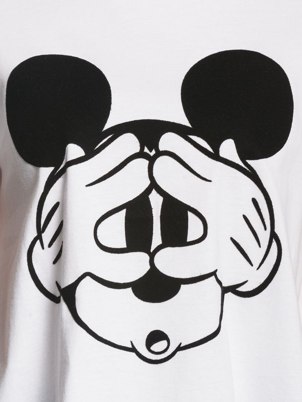 Nastrovje Potsdam Disney Mickey Mouse Hey Mickey Damen T-Shirt weiss Meist gekauft