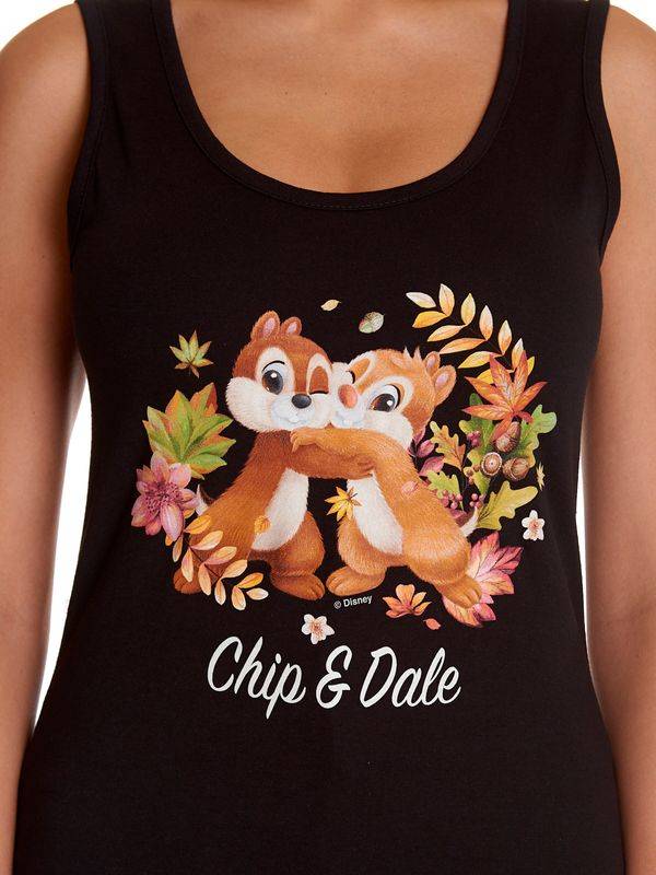 Nastrovje Potsdam Chip &#039;n&#039; Dale Chip&#039;n&#039;Dale Friends Damen Tanktop schwarz Saisonschlussverkauf