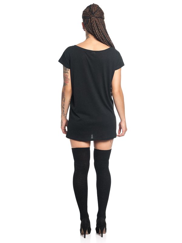 Nastrovje Potsdam Alice im Wunderland Stay Weird Damen Loose-Shirt schwarz Top Angebot
