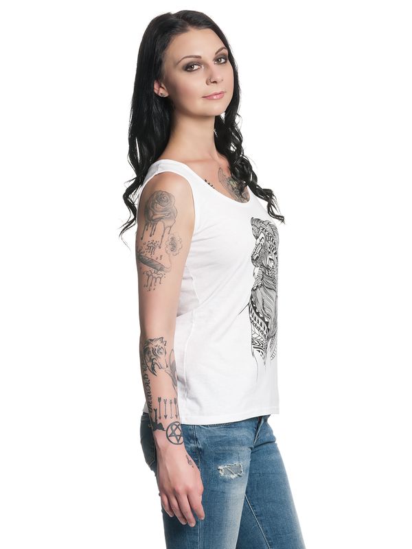 Nastrovje Potsdam König der Löwen Lion Ink Damen Tanktop weiss Neuheiten