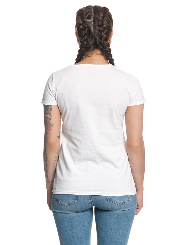 Nastrovje Potsdam Lilo & Stitch Ohana Means Family Damen T-Shirt weiss Saisonale Angebote