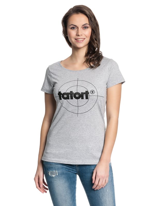 Nastrovje Potsdam Tatort Tatort Classic Damen T-Shirt grau meliert Riesige Ersparnisse