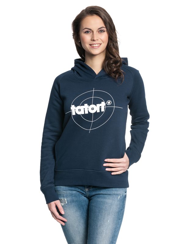 Nastrovje Potsdam Tatort Tatort Classic Damen Kapuzensweatshirt dunkelblau Super Sparpreis