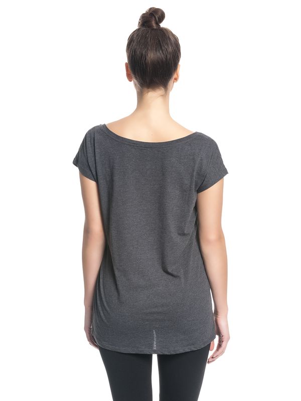 Nastrovje Potsdam Sesamstrasse Me Love Cookie Damen Loose-Shirt dunkelgrau meliert Kostenlose Rückgabe