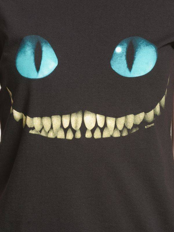 Nastrovje Potsdam Alice im Wunderland Smile Damen T-Shirt schwarz JETZT KAUFEN