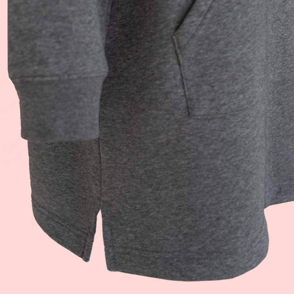 Natural Born Yogi Let Love Rule pink – Sweatshirt Hoodie-Kleid Muttertagsangebot