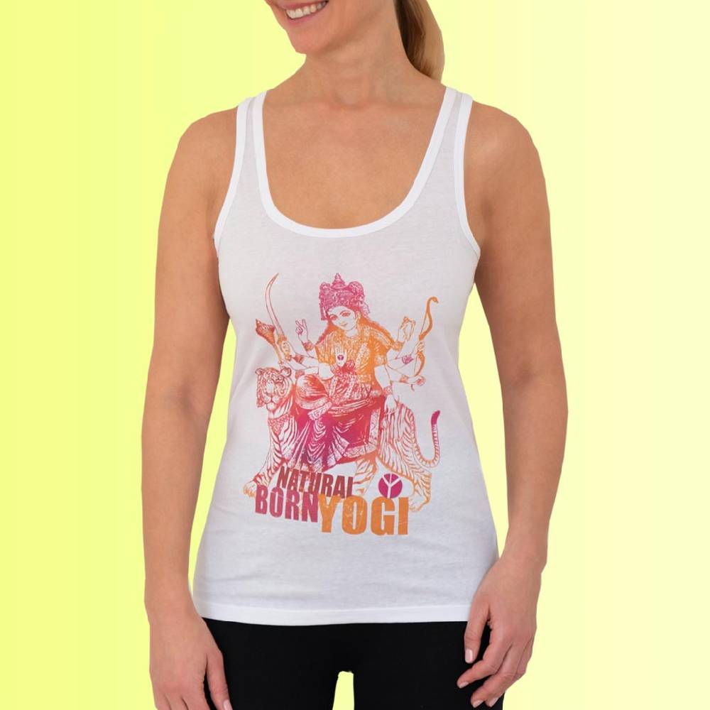 Natural Born Yogi Delicious Durga – Tank-Top Riesige Ersparnisse