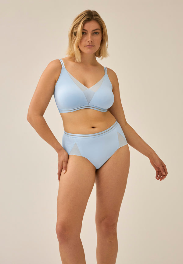Naturana Softer Wohlfühl-BH mit Mesh-Details - Swimming Pool Flash Sale