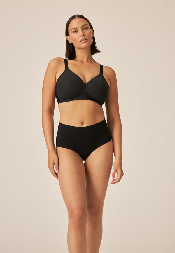 Naturana Soft-BH mit Side Smoother Effekt - Schwarz Online Shopping