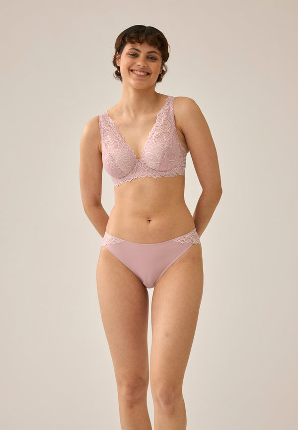 Naturana Bügel-BH aus Spitze - Pink Rose Exklusivangebot