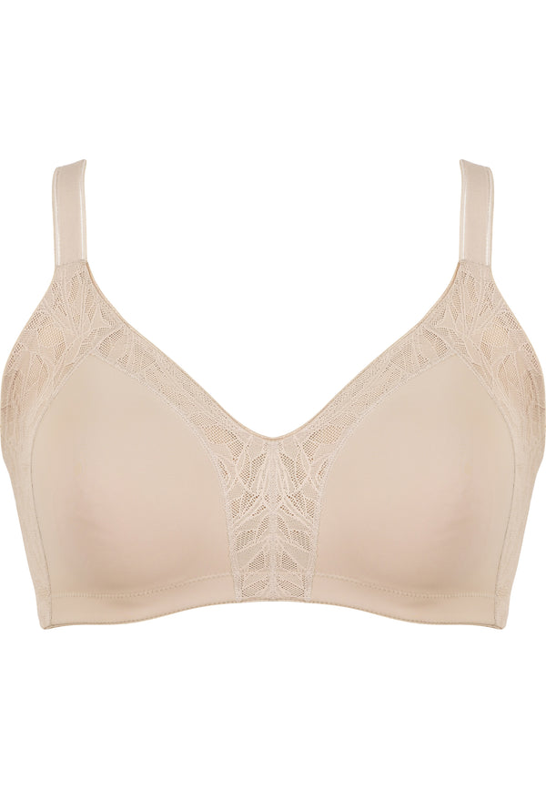 Naturana Minimizer und Side Smoother BH mit Spitze - Light Beige Osterangebot