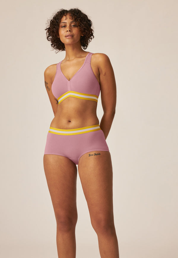 Naturana Athleisure Soft-BH - Smoked Orchid Vatertagsangebot