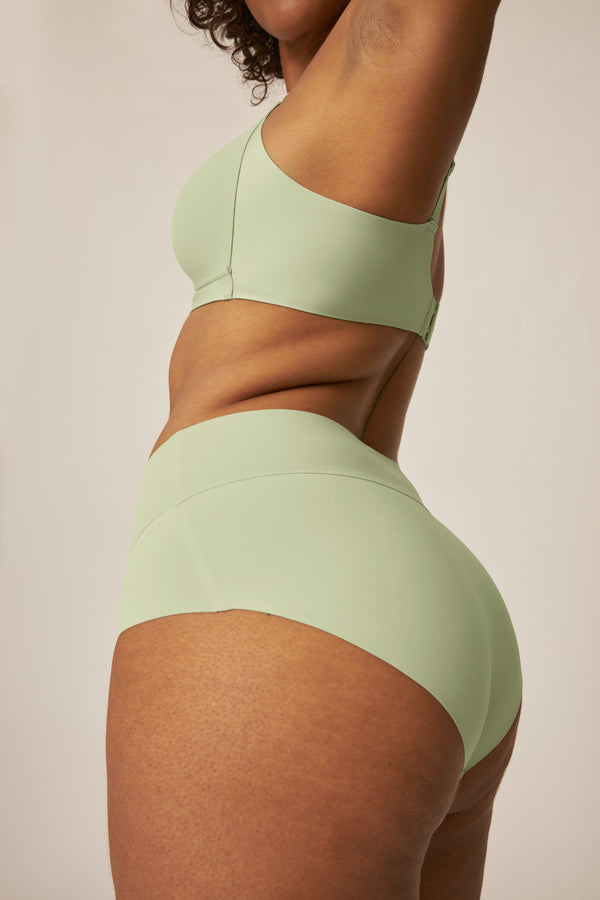 Naturana Soft-BH mit Side Smoother Effekt - Pale Greenshield Valentinstagsangebot