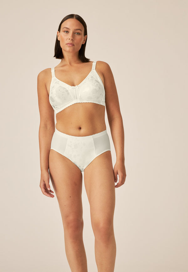 Naturana Minimizer Soft-BH in Blumenmuster - Champagner Heißer Verkauf