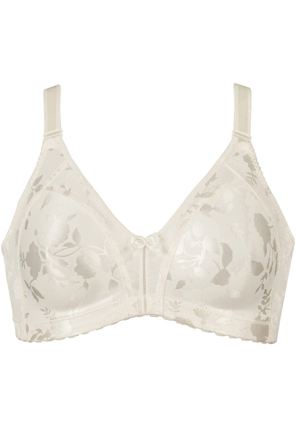 Naturana Minimizer Soft-BH in Blumenmuster - Champagner Heißer Verkauf